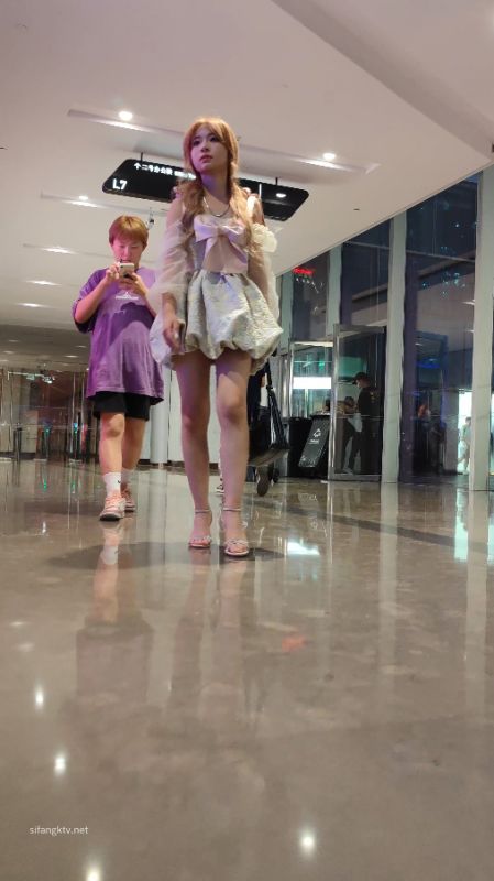 【KXCD】170法式超仙公主裙细带高跟鞋小姐姐，黑色性感内内