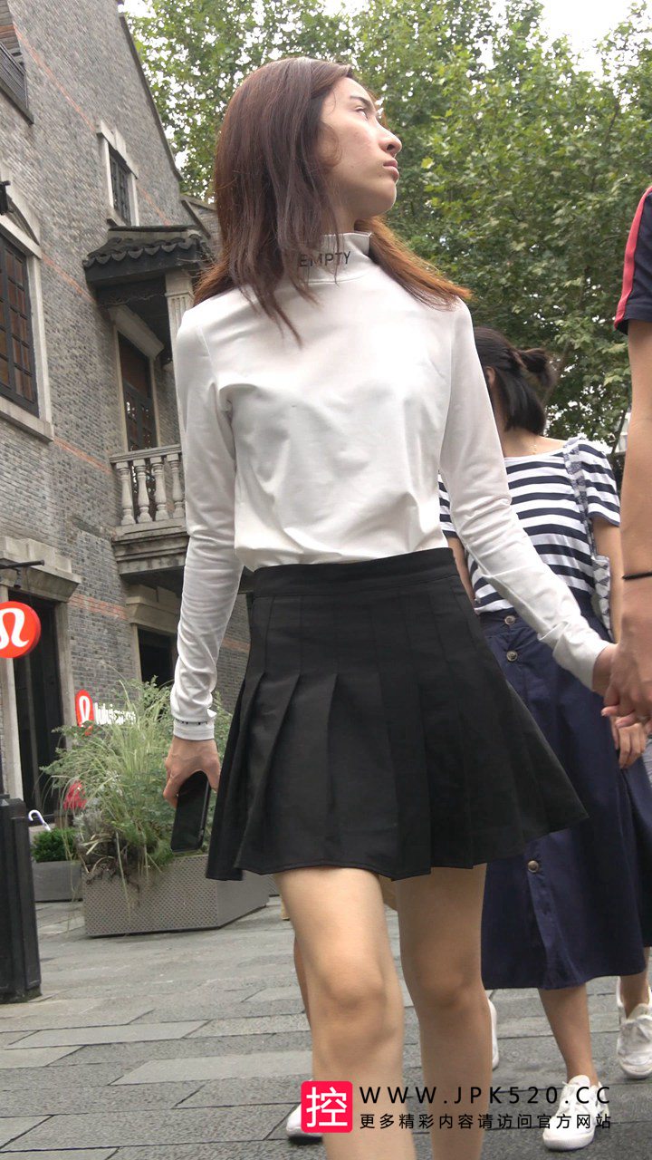 [短裙] 4K-性感短裙长腿街拍高跟美女DJ748[1.69G]